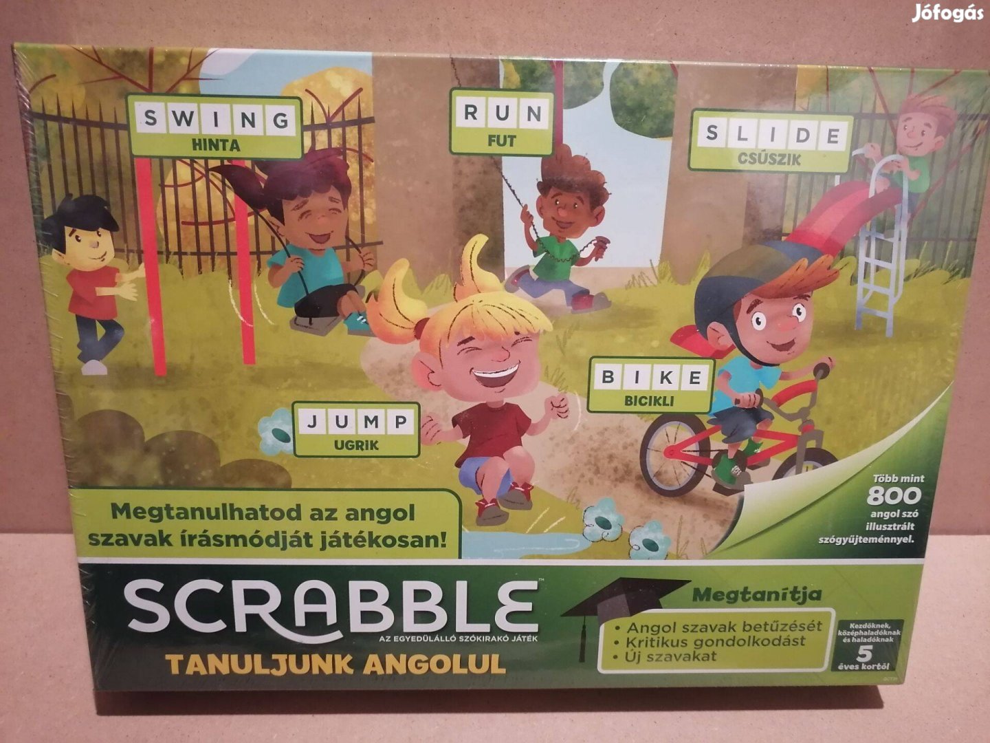 Scrabble - Tanuljunk Angolul társasjáték