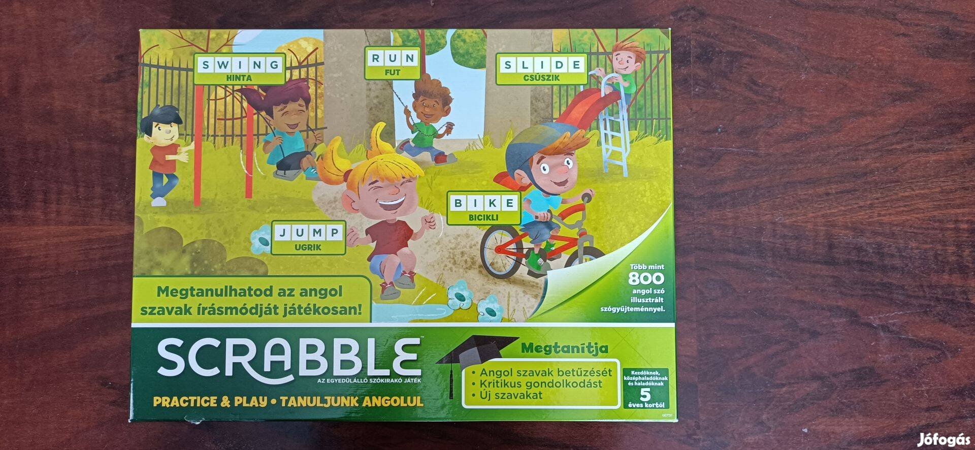 Scrabble junior - angol nyelvű - eladó