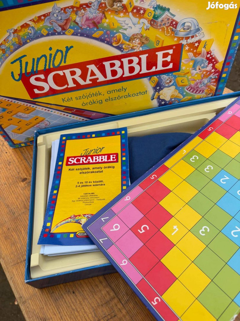 Scrabble junior társasjáték