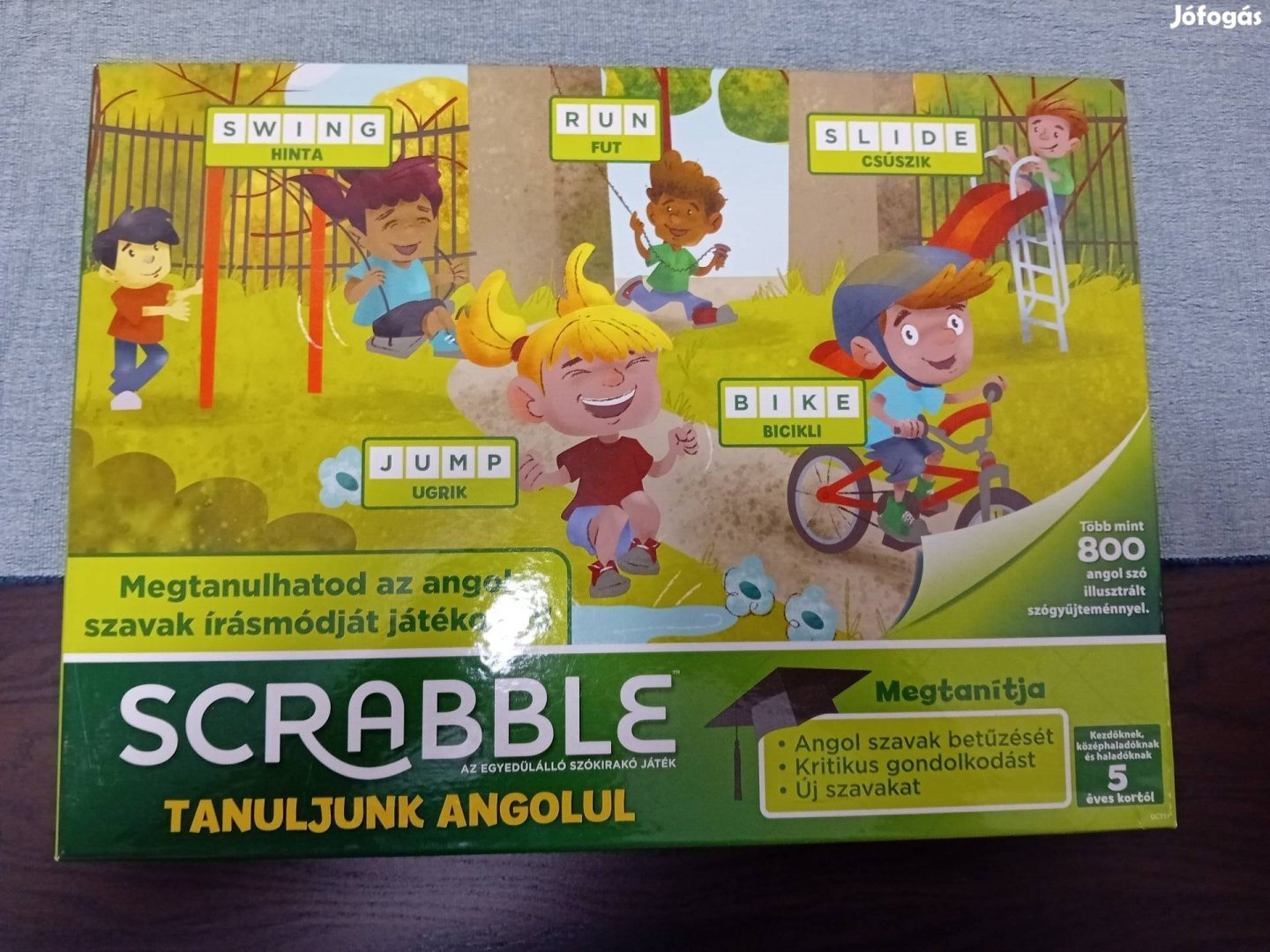 Scrabble tanuljunk angolul társasjáték 