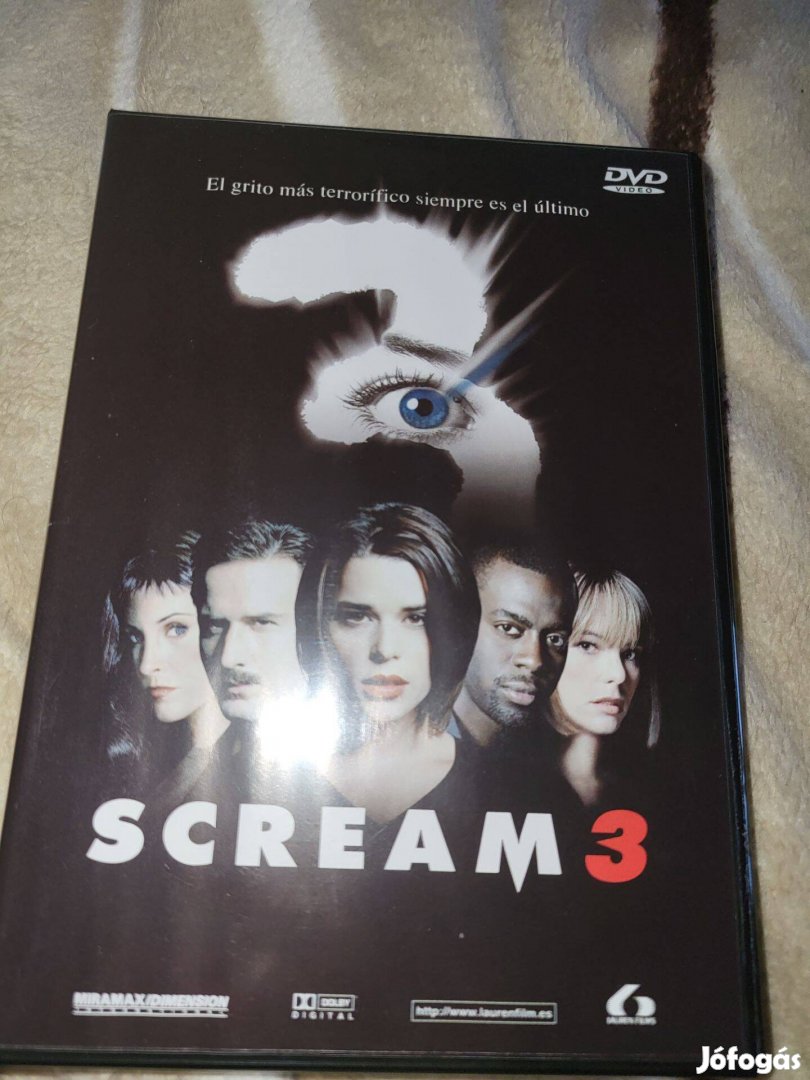 Scream 3 Sikoly 3 Ujallapotu Eredeti Nyelven