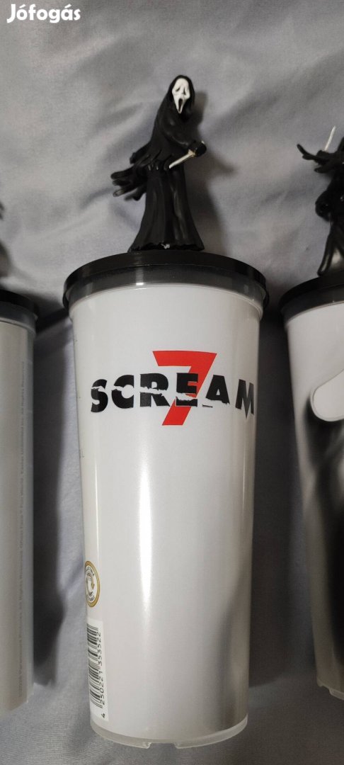 Scream Sikoly 7 poharak figurával