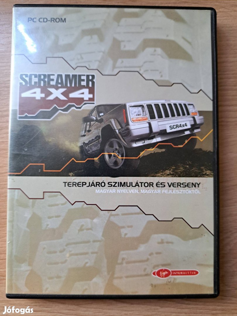 Screamer 4x4 autós játék, PC-CD rom, magyar nyelvű