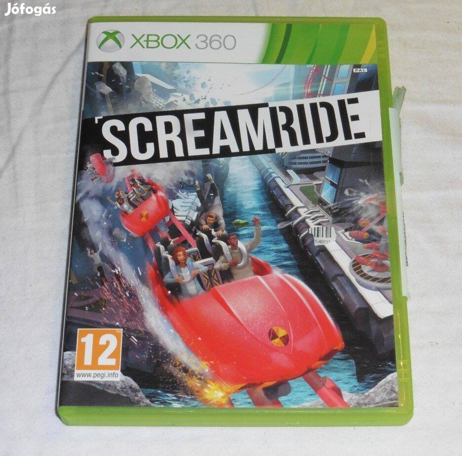 Screamride (Vidámpark építős) Gyári Xbox 360, Xbox ONE, Series X Játék