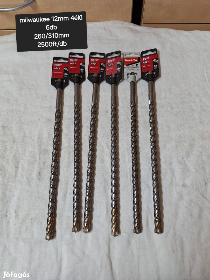 Sds plus fúrószár milwaukee fischer bosch 