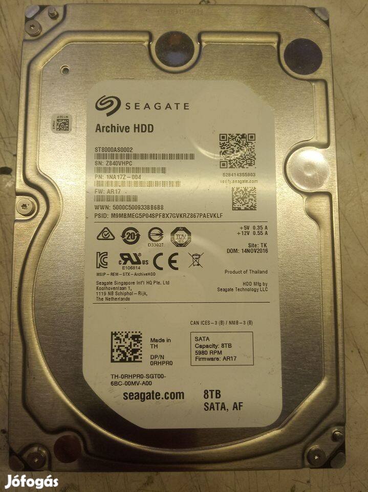 Seagate Archive HDD 8 T ( 8000 Gb ) HDD