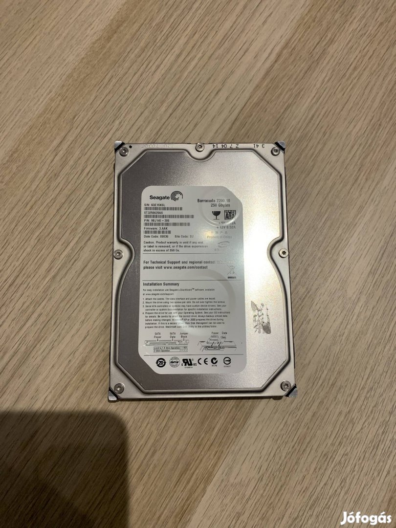 Seagate Barracuda 250Gb 