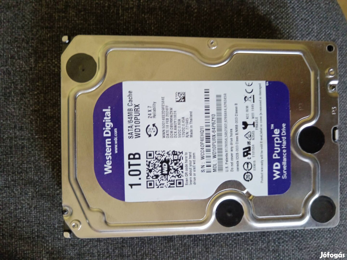 Seagate Barracuda 3,5" 1000GB belső Sataiii 7200RPM 64MB winchester