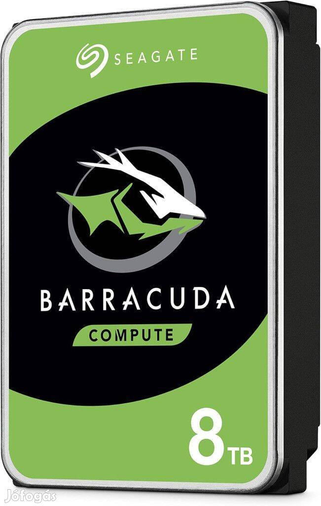 Seagate Barracuda 8TB merevlemez, 5400rpm, 256MB cache, SATA III