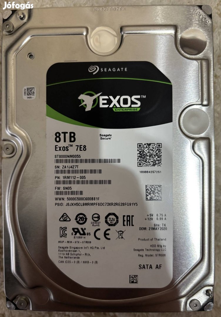 Seagate Exeos 8TB HDD