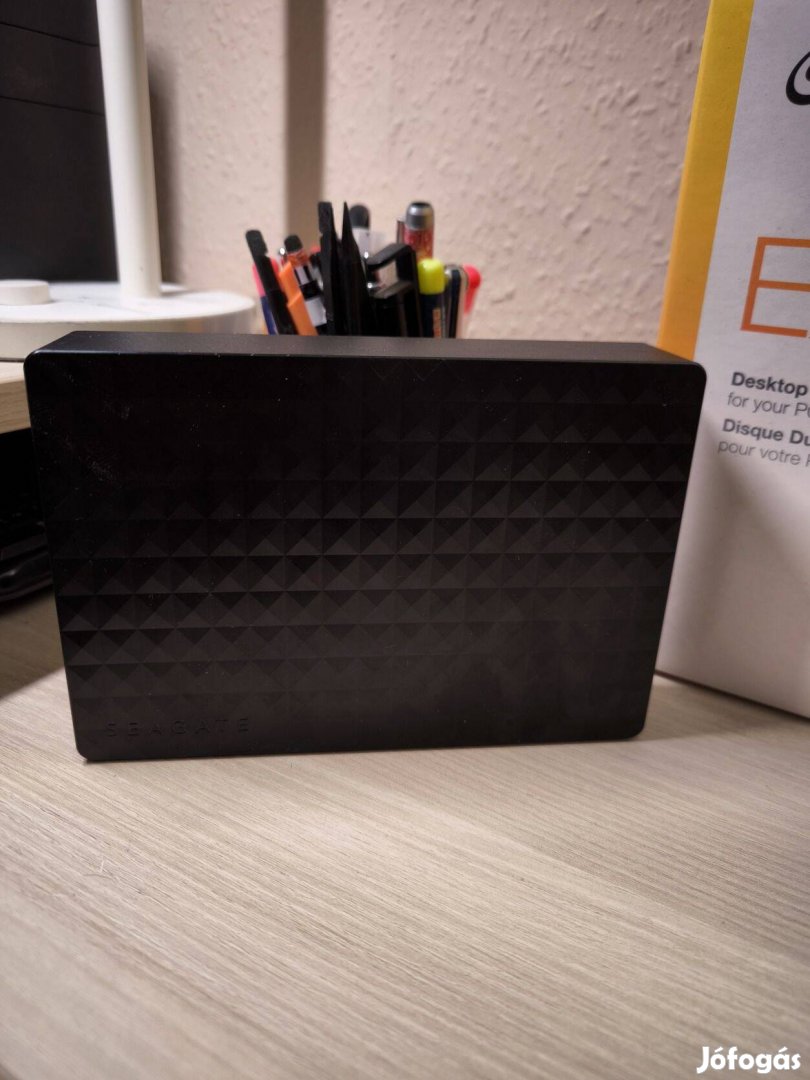 Seagate Külső HDD, 6 TB, 3,5", USB 3.0, fekete