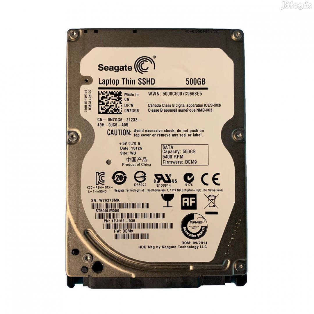 Seagate Laptop 2.5 500GB 5400rpm