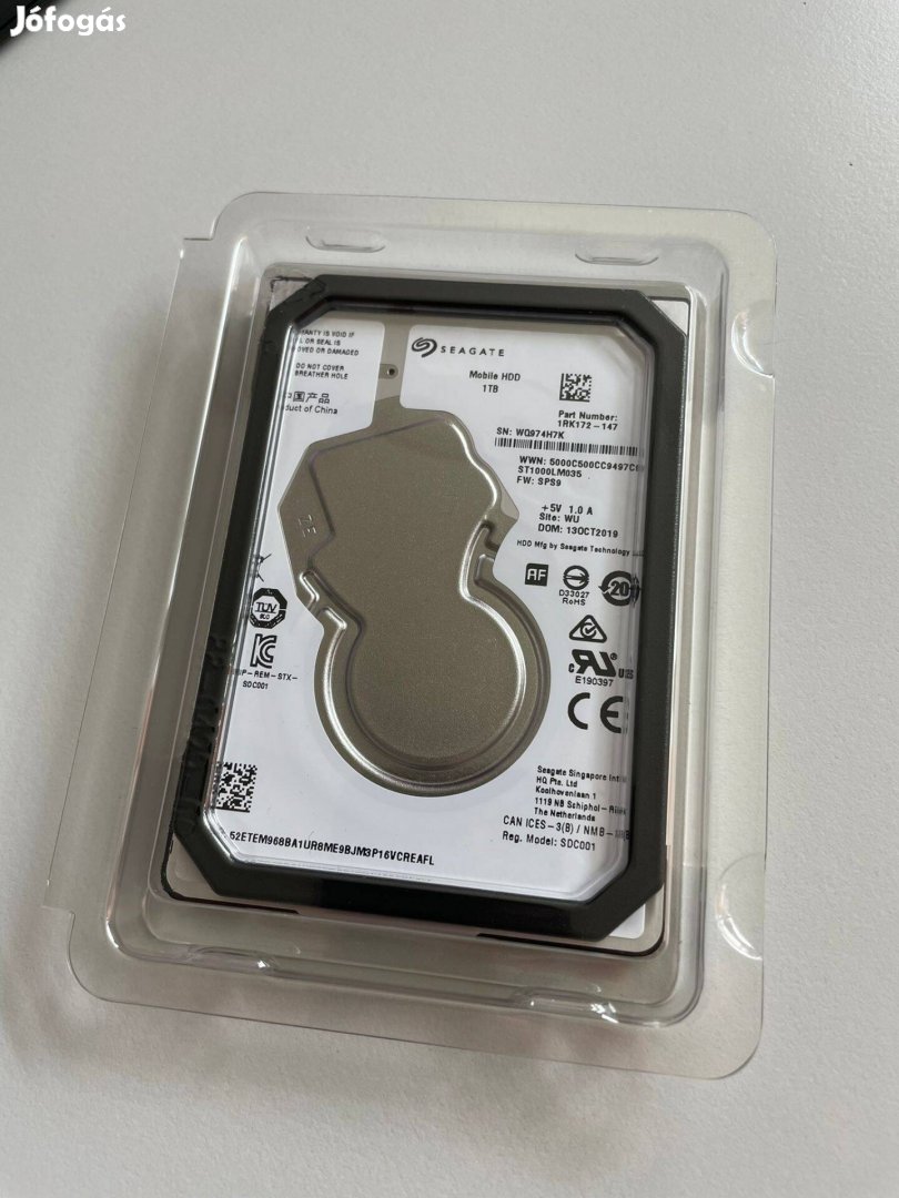 Seagate Mobile 1TB 5400rpm SATA-III Hdd