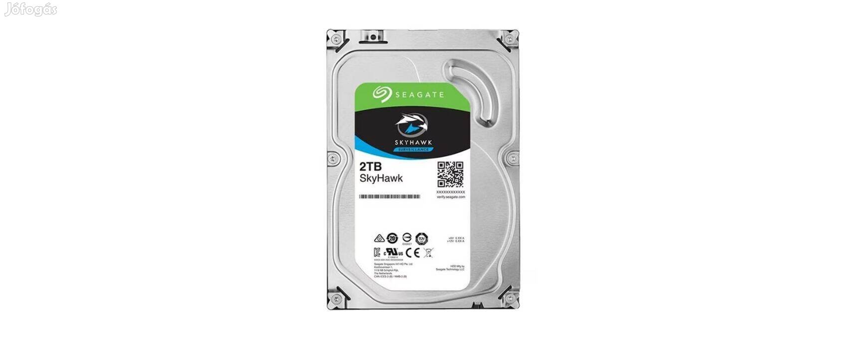 Seagate Skyhawk 2TB 3,5" SATA HDD (használt)