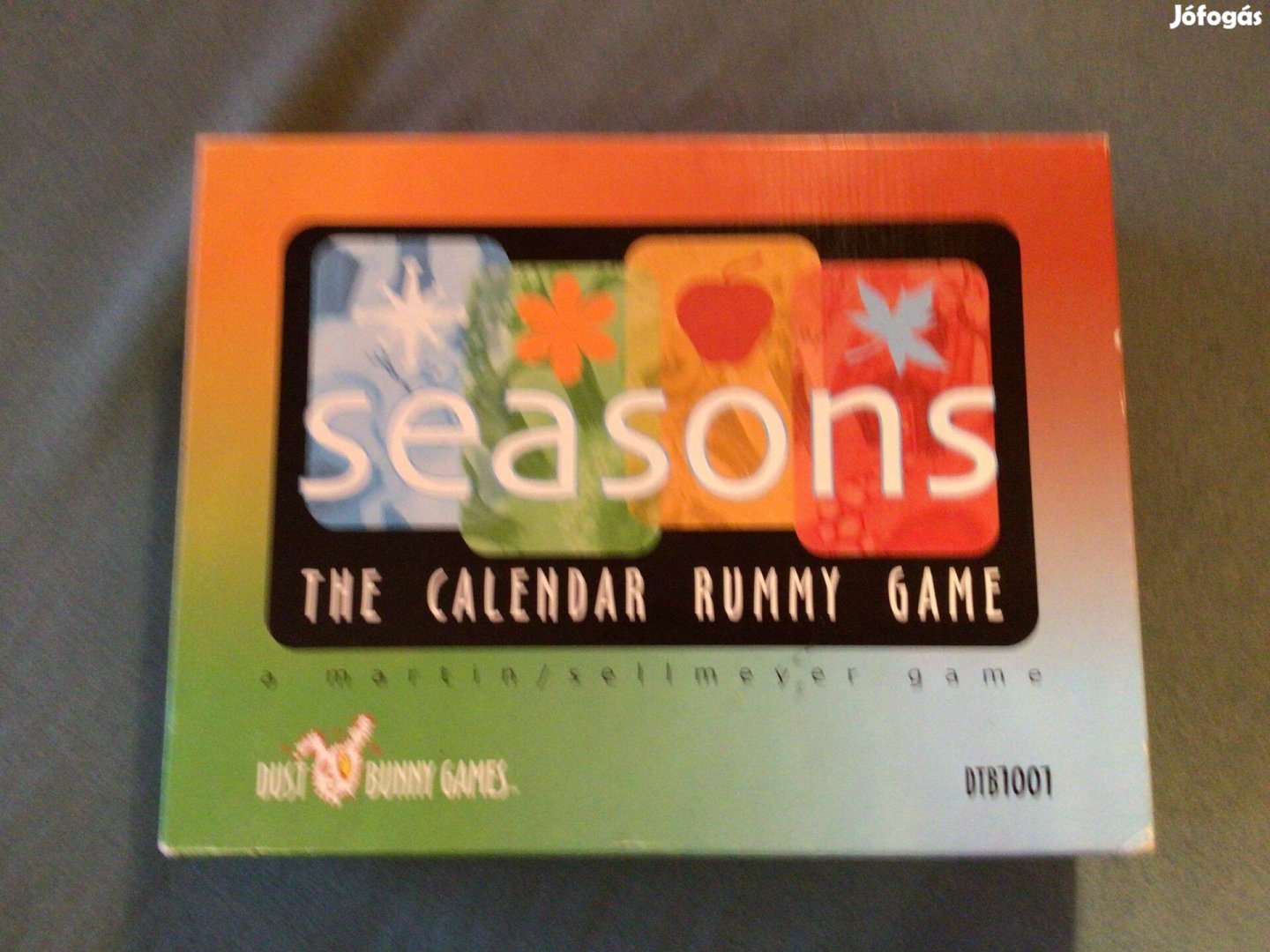 Seasons: The Calendar Rummy Game - jó állapotú társasjáték - 10 éves