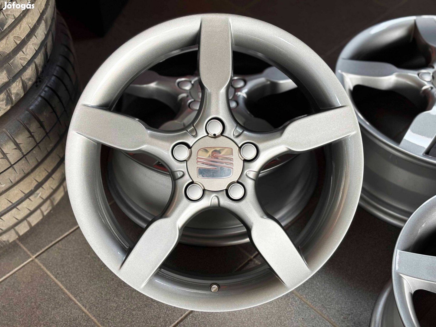 Seat 17" 5x112 gyári alufelni eladó 17 coll Toledo 5p Altea Leon