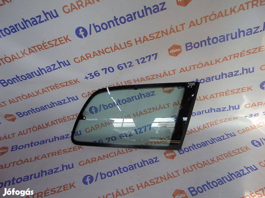 Seat Alhambra Eladó bontott gyári jobb oldali bukóüveg jó állapotban