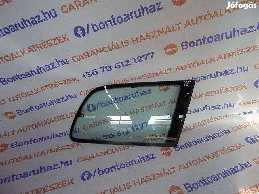 Seat Alhambra Eladó bontott gyári jobb oldali bukóüveg jó állapotban