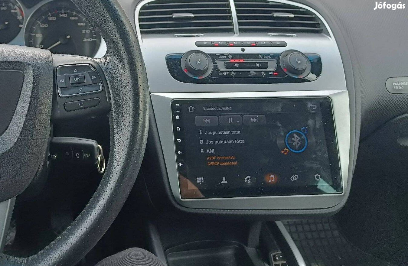 Seat Altea Android RDS Rádió 2Din Multimédia Navigáció 9" Kijelző Hifi