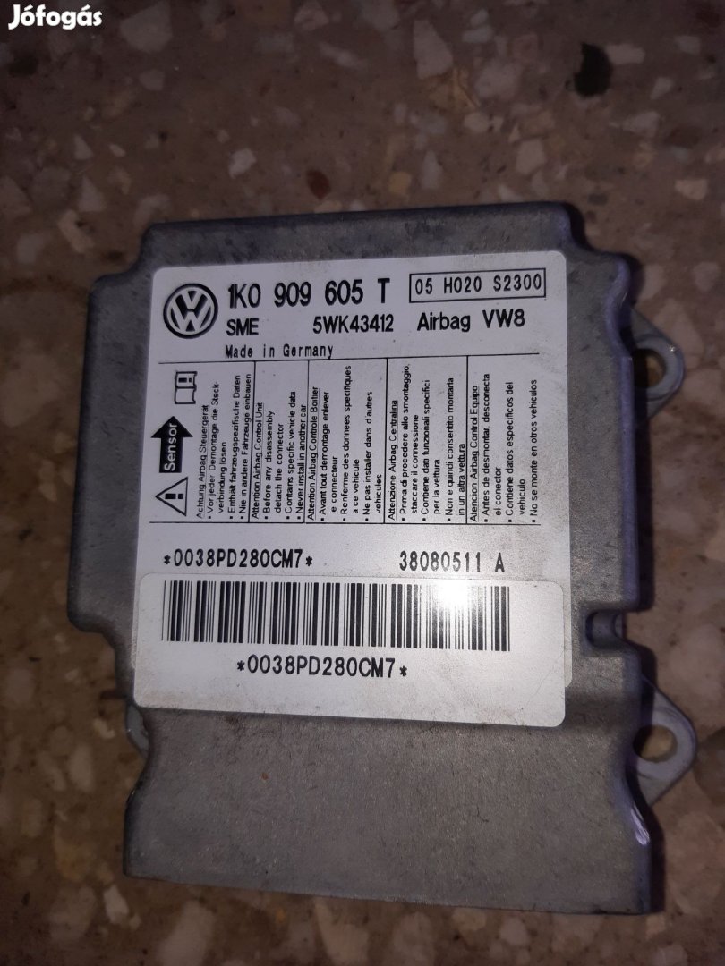 Seat Altea Légzsák Vezérlő