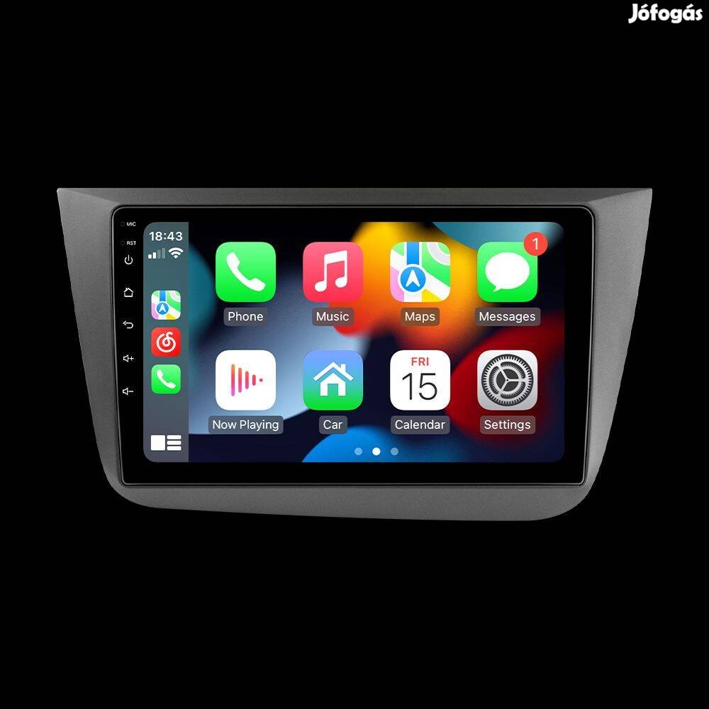 Seat Altea / Altea XL 9" Multimédia fejegység - Android 12. Carplay