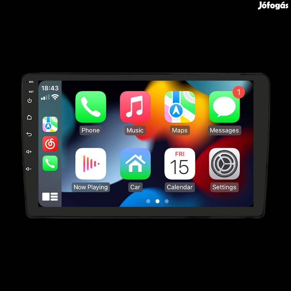 Seat Exeo 9" Multimédia fejegység - Android 12. Carplay, 8-MAG/4GB
