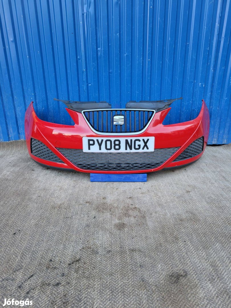 Seat Ibiza 4 IV 6J 2008- gyári első lökhárító 6J0807221, hűtőrács