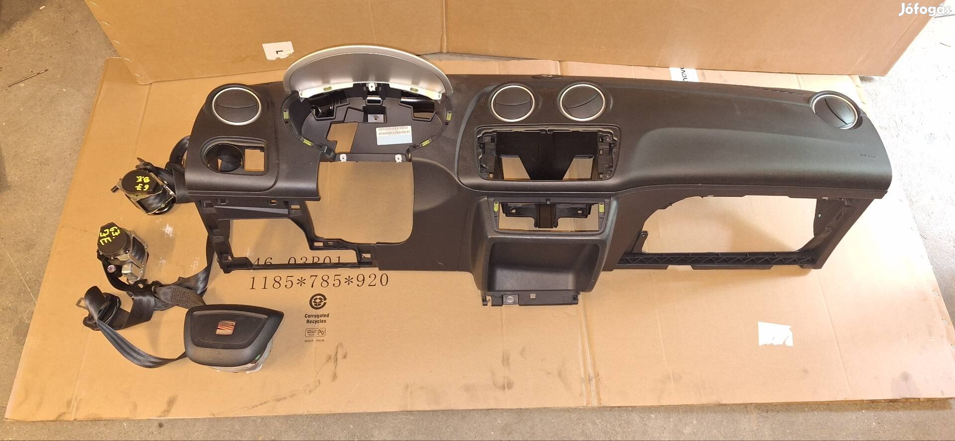 Seat Ibiza 4 (6J) komplett légzsák szett