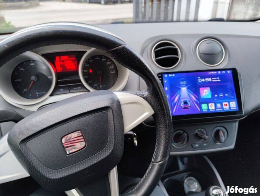 Seat Ibiza Carplay Multimédia Android GPS Rádió Tolatókamerával