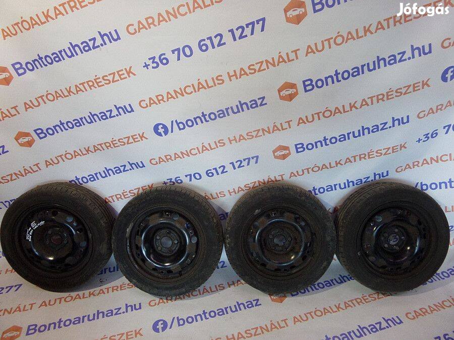 Seat Ibiza Eladó 5x100 15&quot; 4db Új acélfelni Gumi nélkül