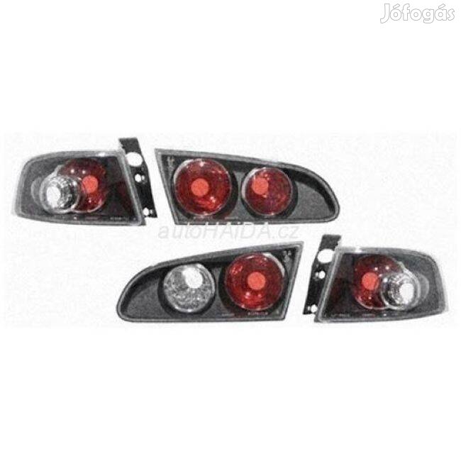 Seat Ibiza hátsólámpa szet 5 2002-2005 üres, fekete