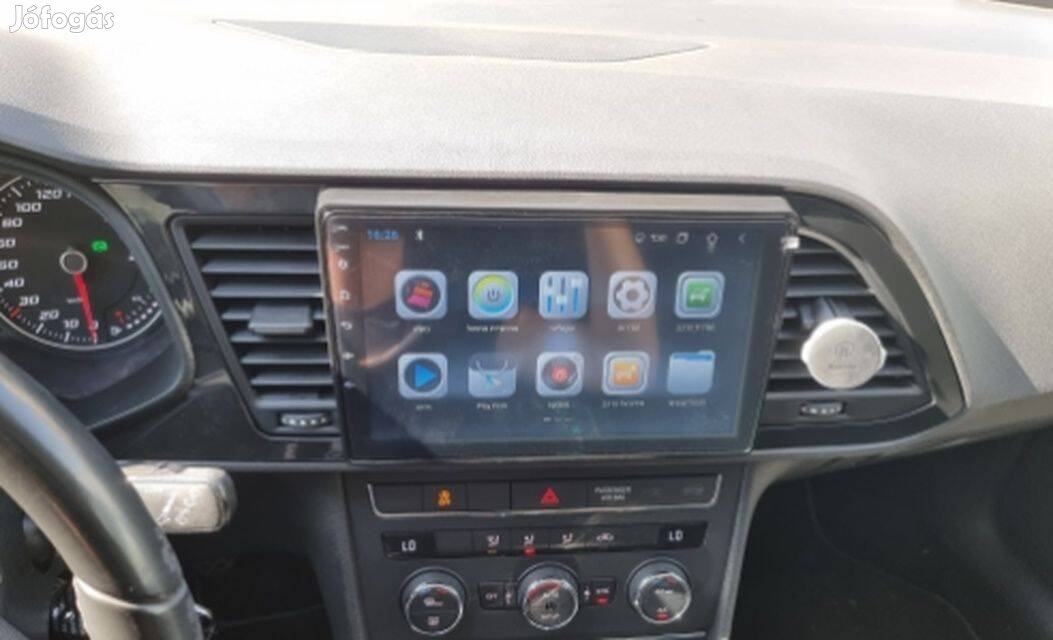 Seat Leon Carplay Android Autó Multimédia GPS Rádió Tolatókamerával