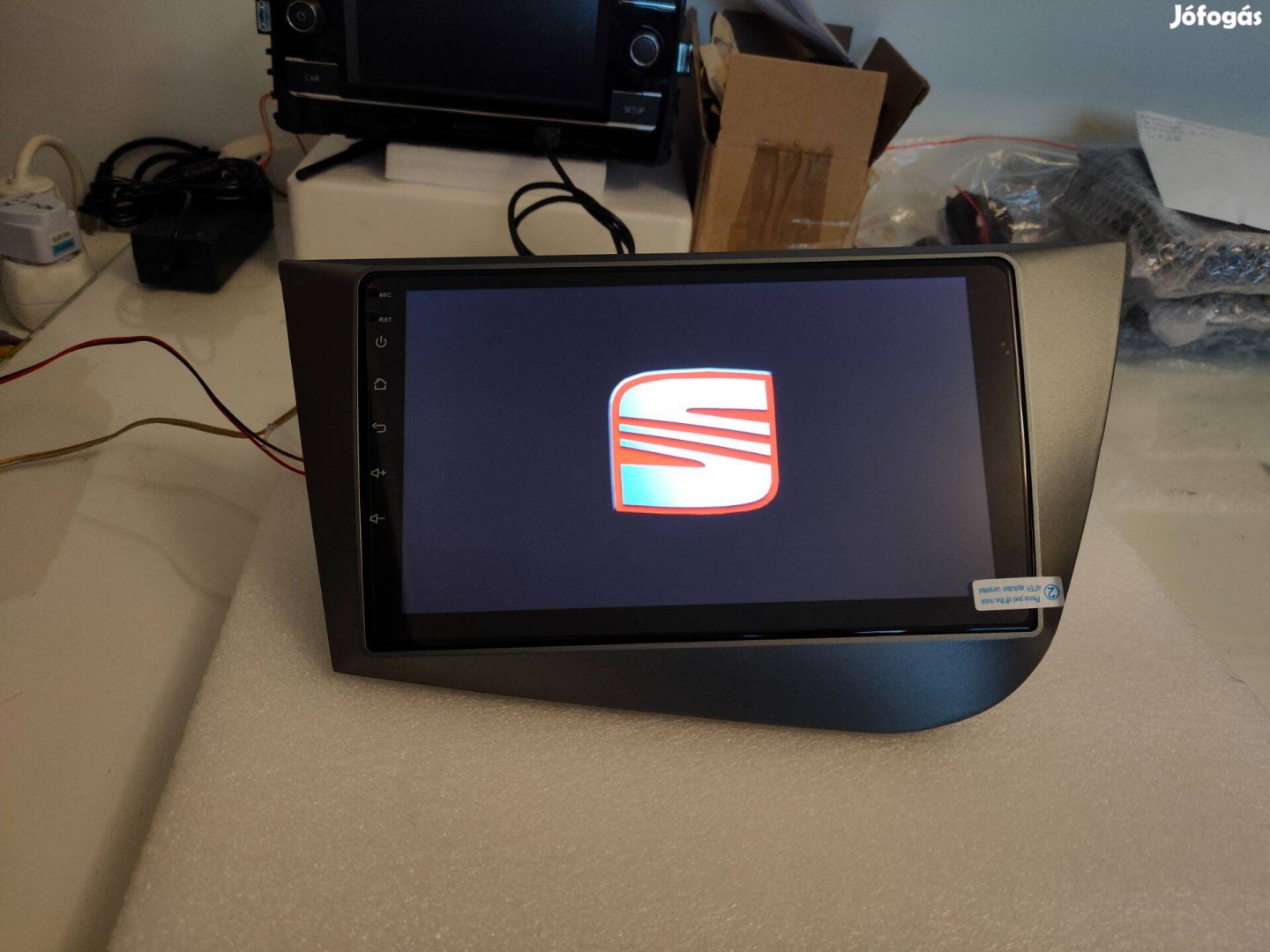 Seat Leon Carplay Multimédia Android GPS Rádió Tolatókamerával