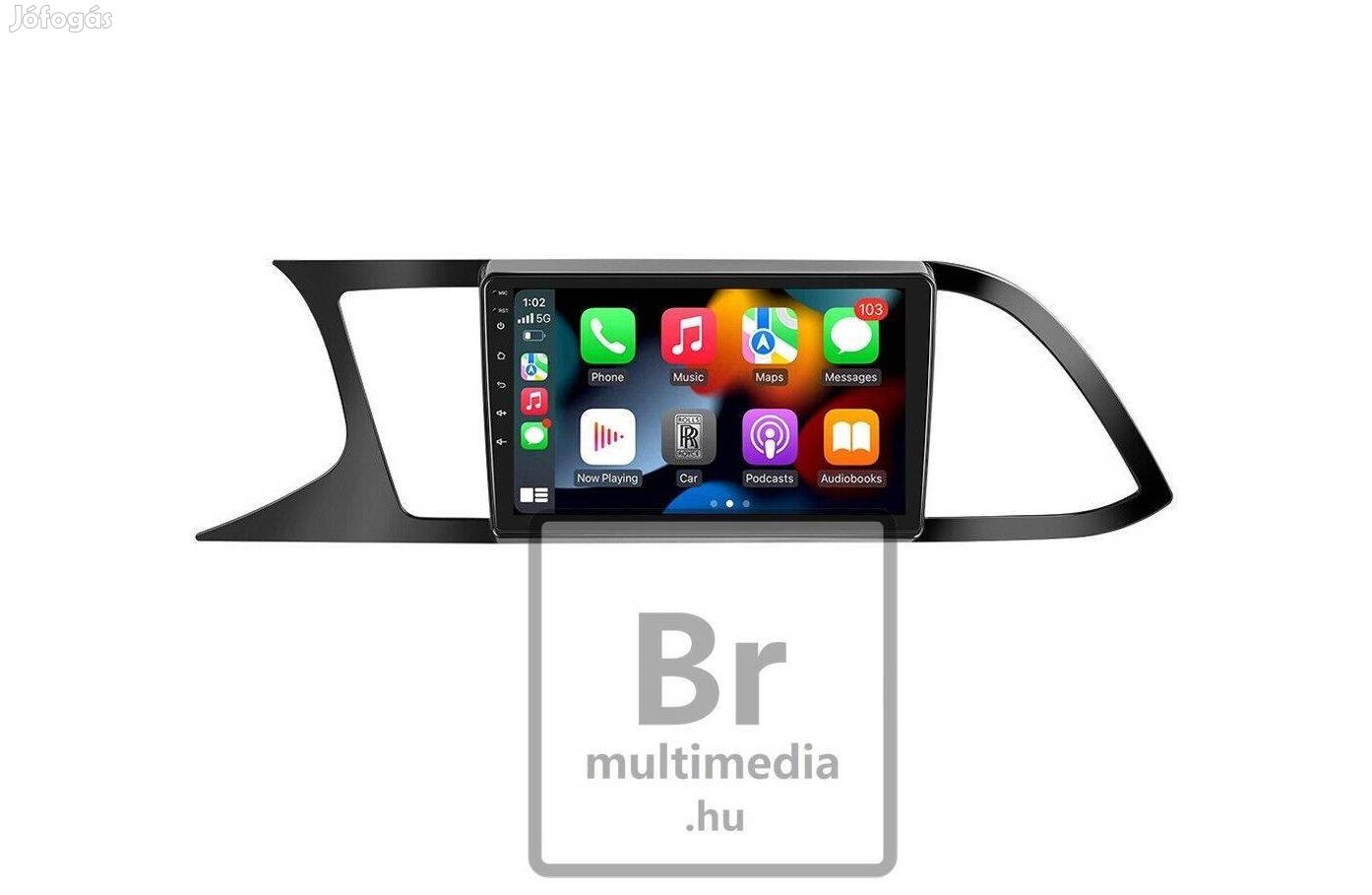 Seat Leon Mk3 Android Kijelző Multimédia Carplay 2Din Rádió Navigáció