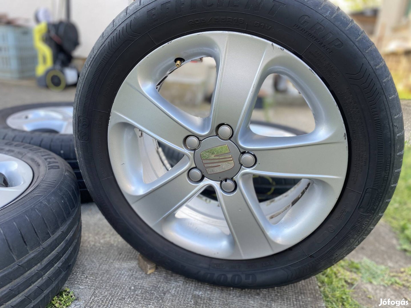 Seat Leon mk2 gyári 16"-os alufelni szett 5x112