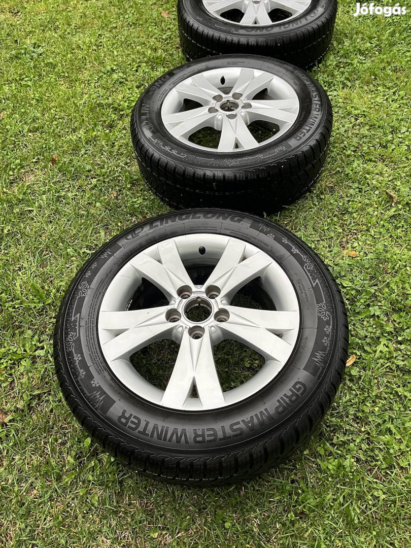 Seat VW Skoda Ford Galaxy 5x112 R16 alufelni téli gumi kerékszett 