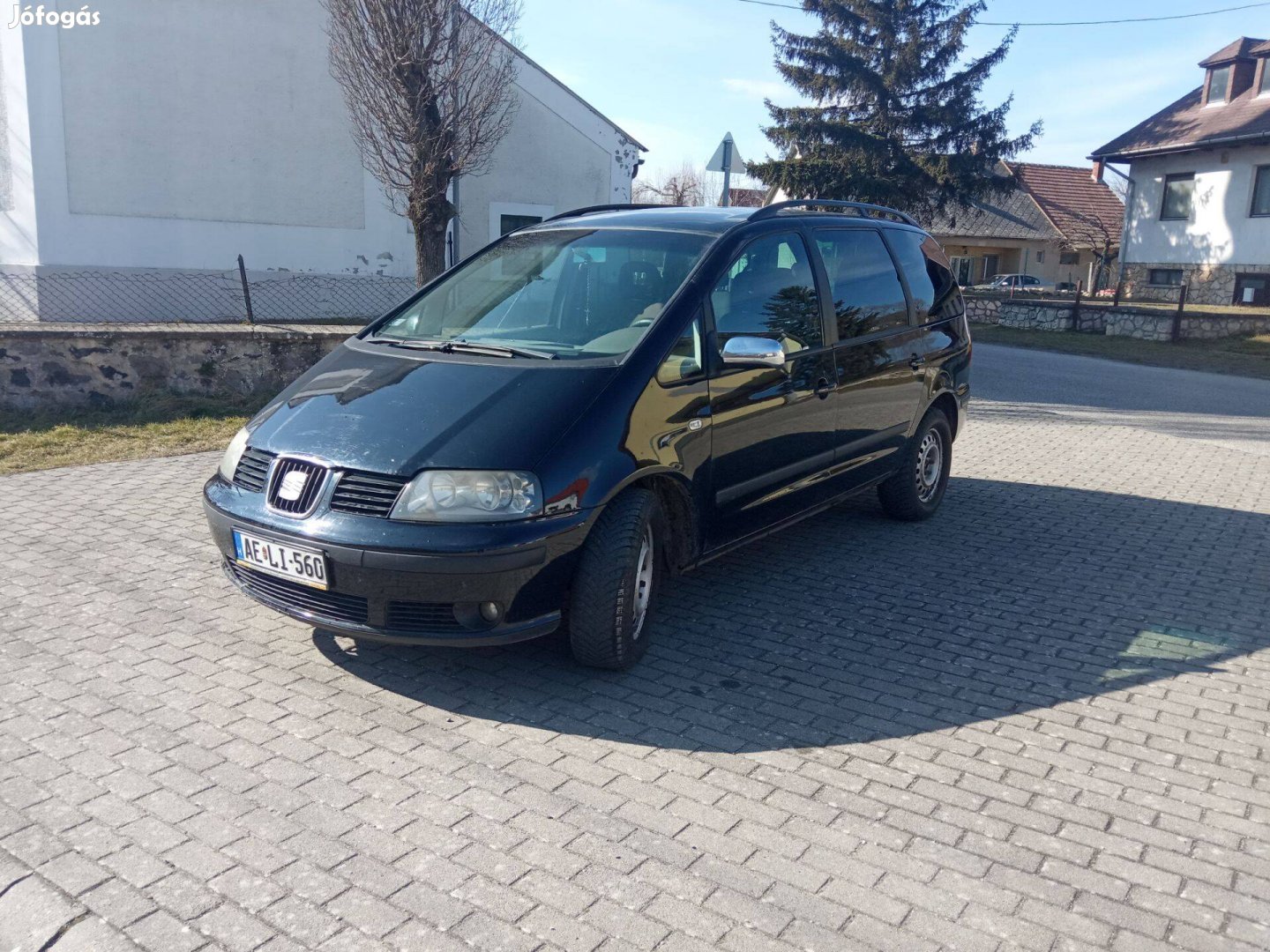 Seat alhambra 2007évjáratu 265500km 2tonnás vonohorog