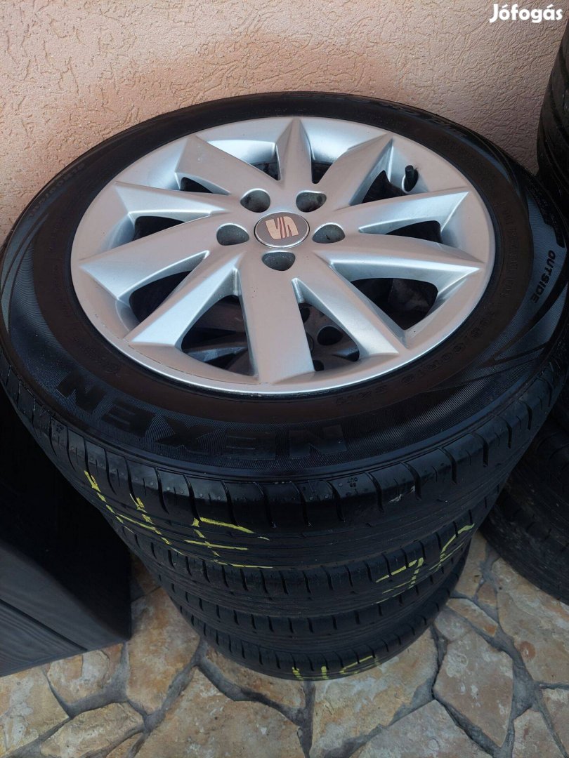 Seat alufelni garnitúra eladó. 186/60r15