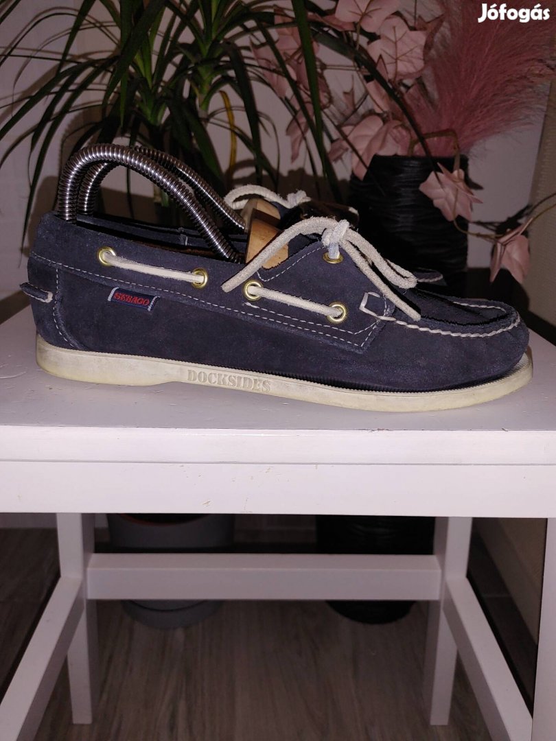 Sebago Docksides bőr női vitorlás cipő 38