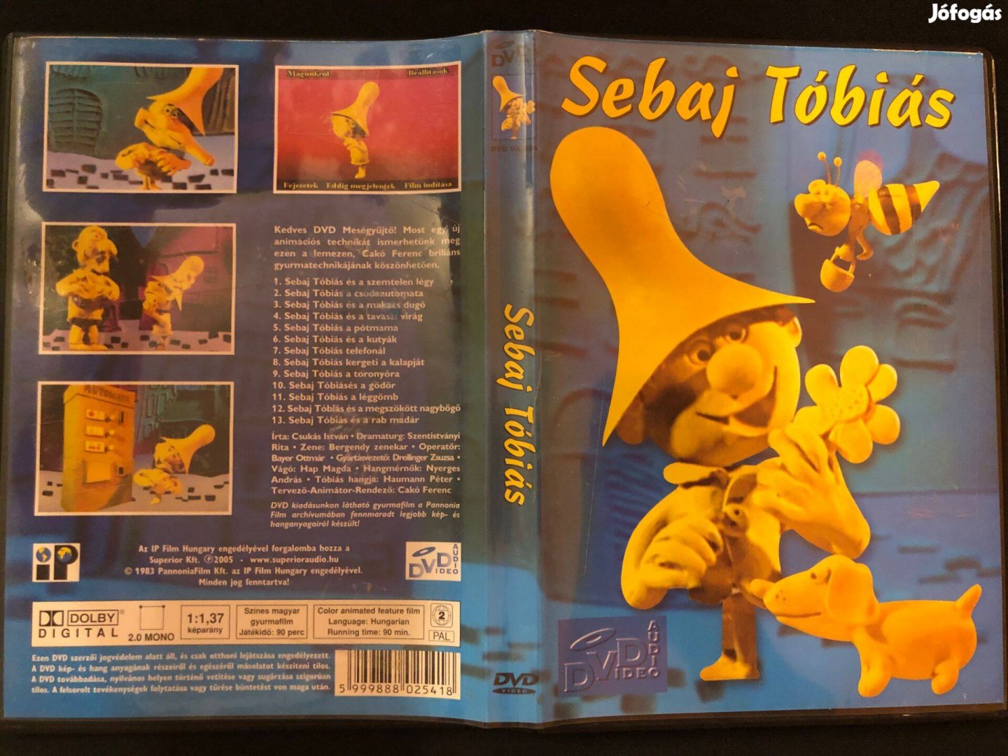 Sebaj Tóbiás DVD