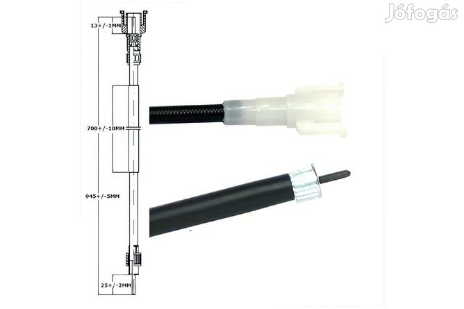 Sebességmérő kábel Rieju RR Derbi Easy