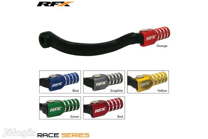 Sebességváltó kar RFX Race fekete / narancssárga SX / EXC 250 2016 elő