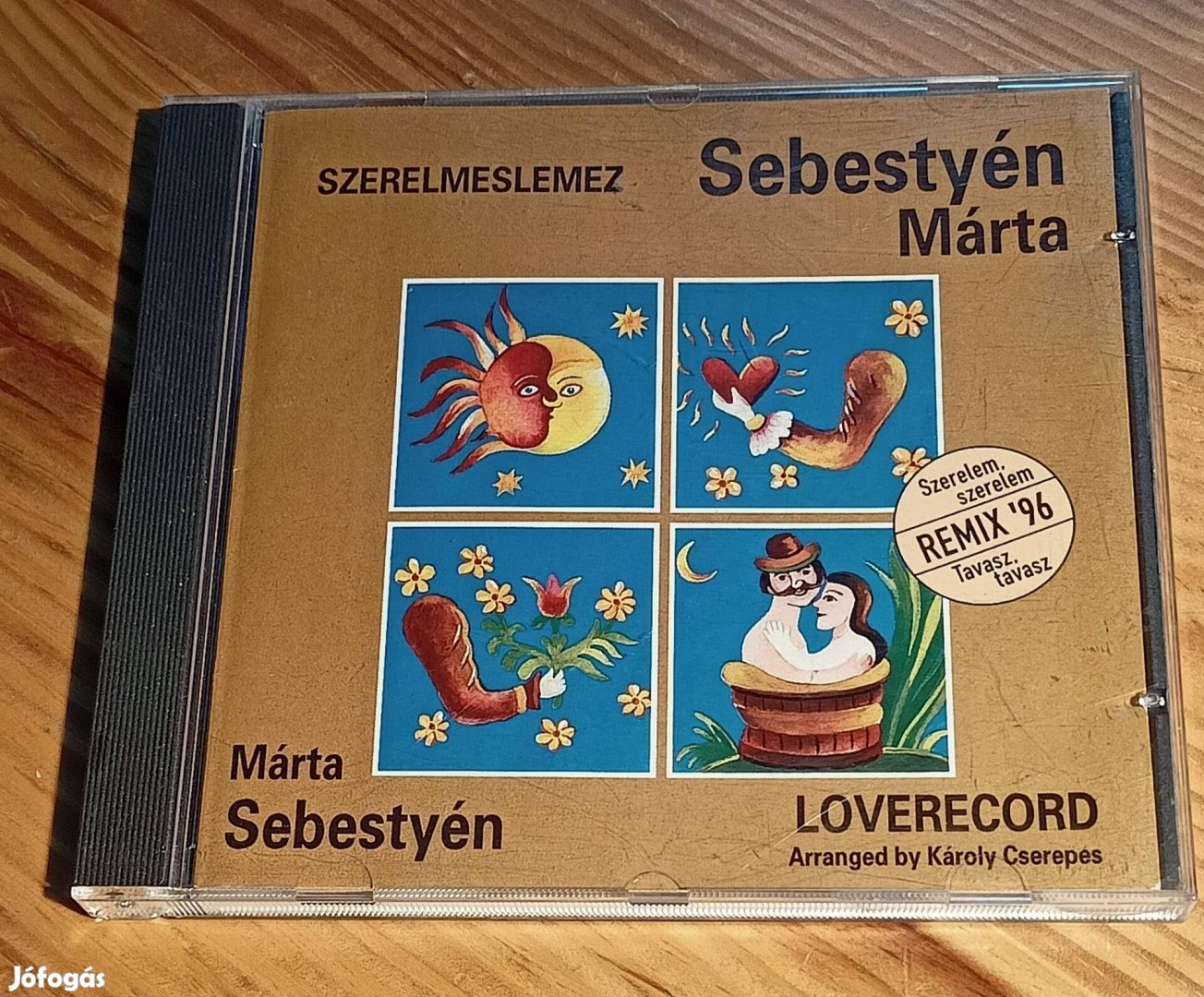 Sebestyén Márta - Szerelmeslemez (Loverecord) CD