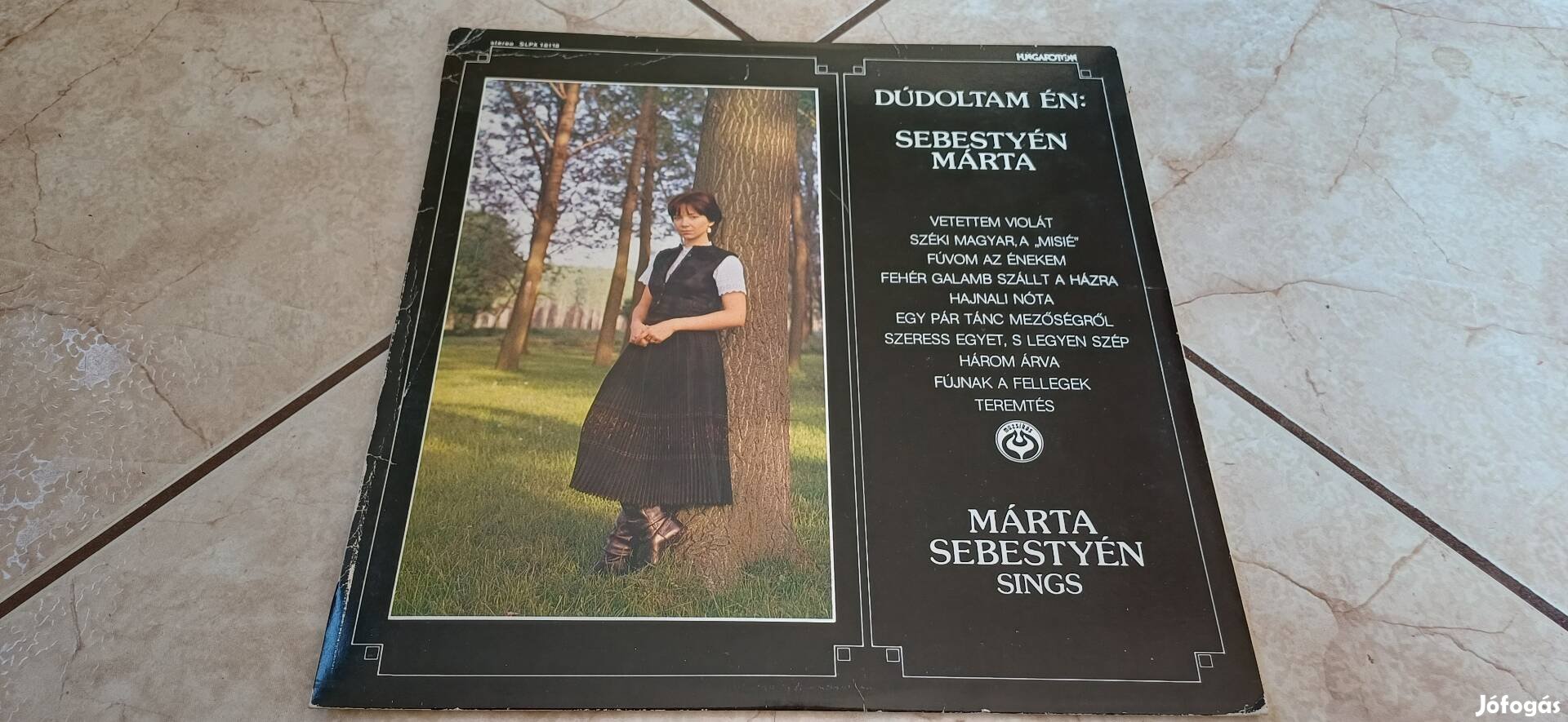 Sebestyén Márta bakelit hanglemez