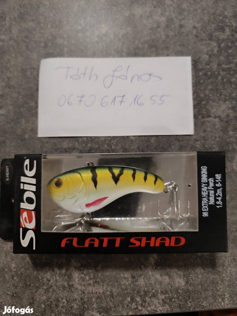 Sebile flat shad 96xh