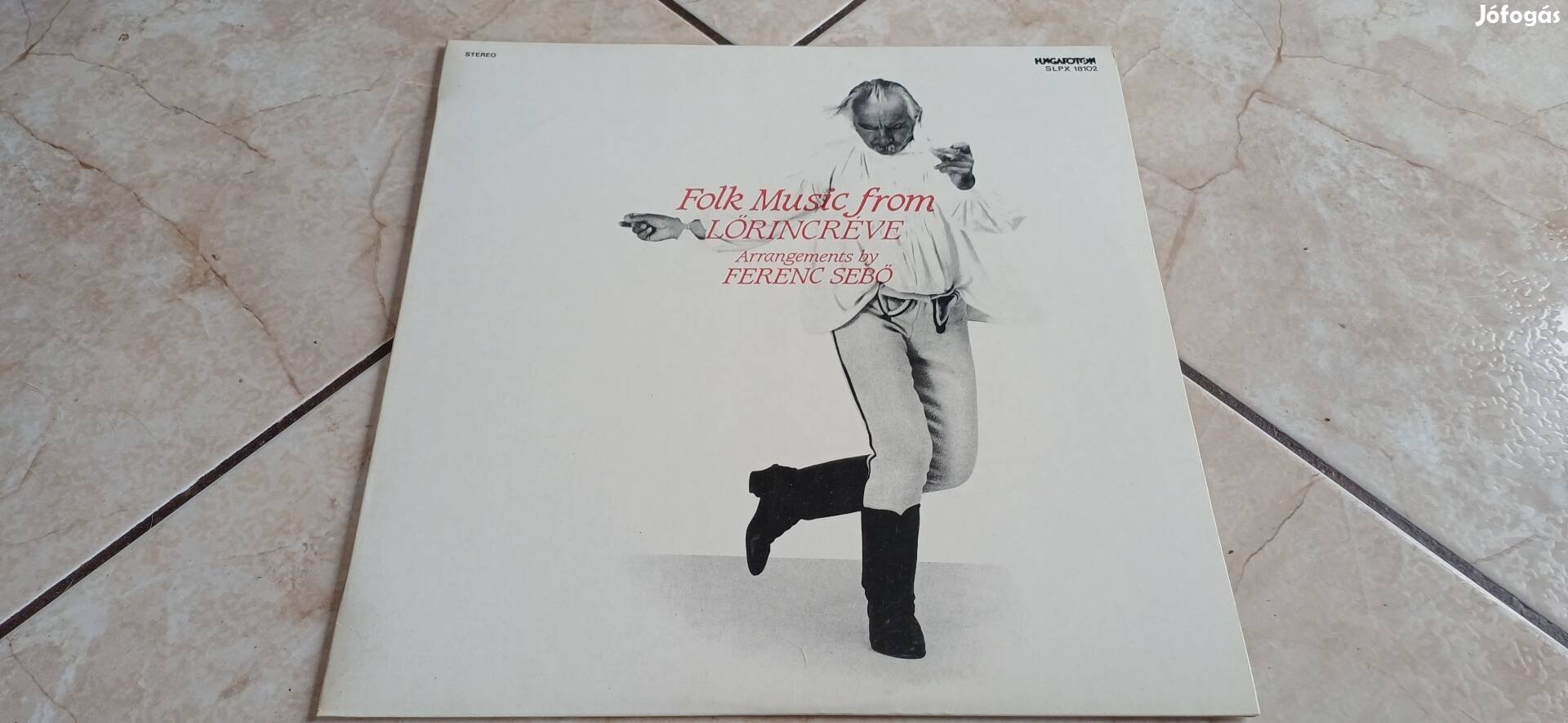Sebő bakelit hanglemez