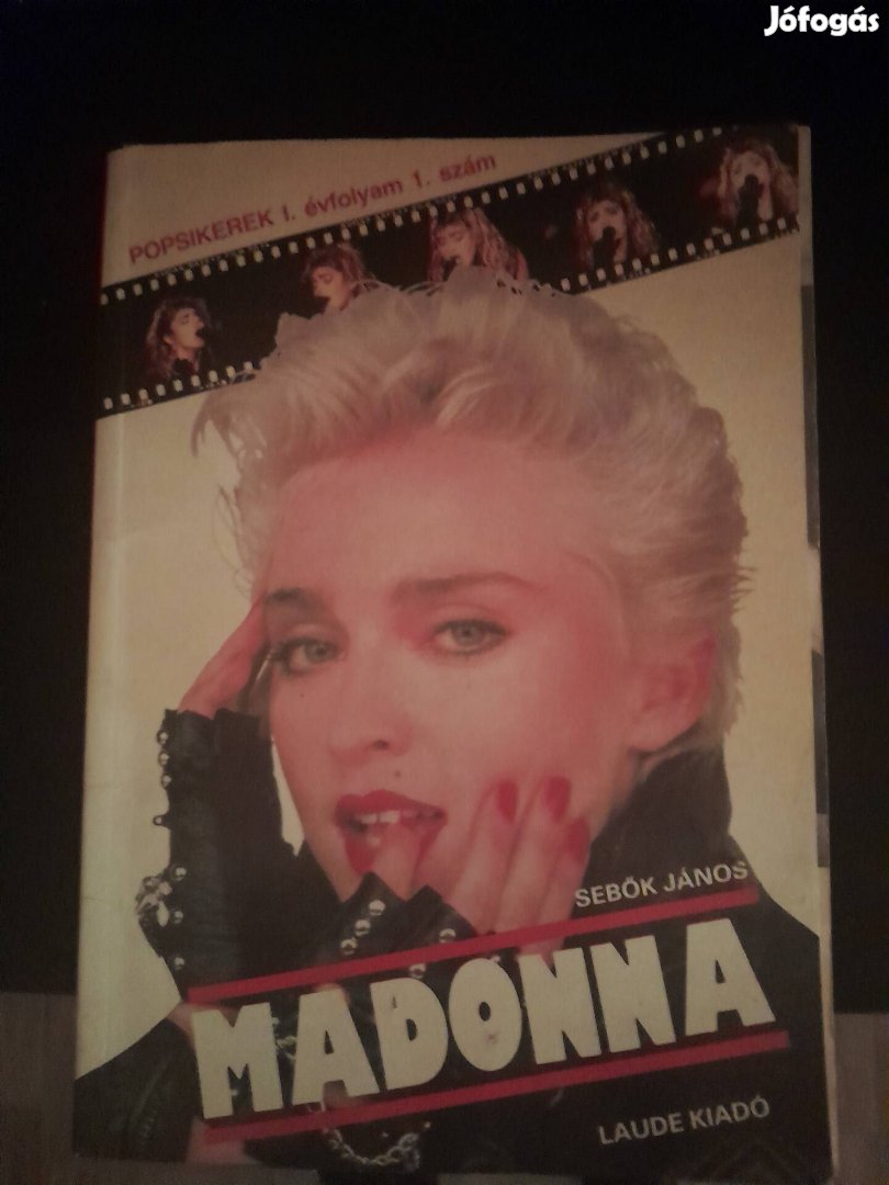 Sebők János Madonna magazin 1988-as