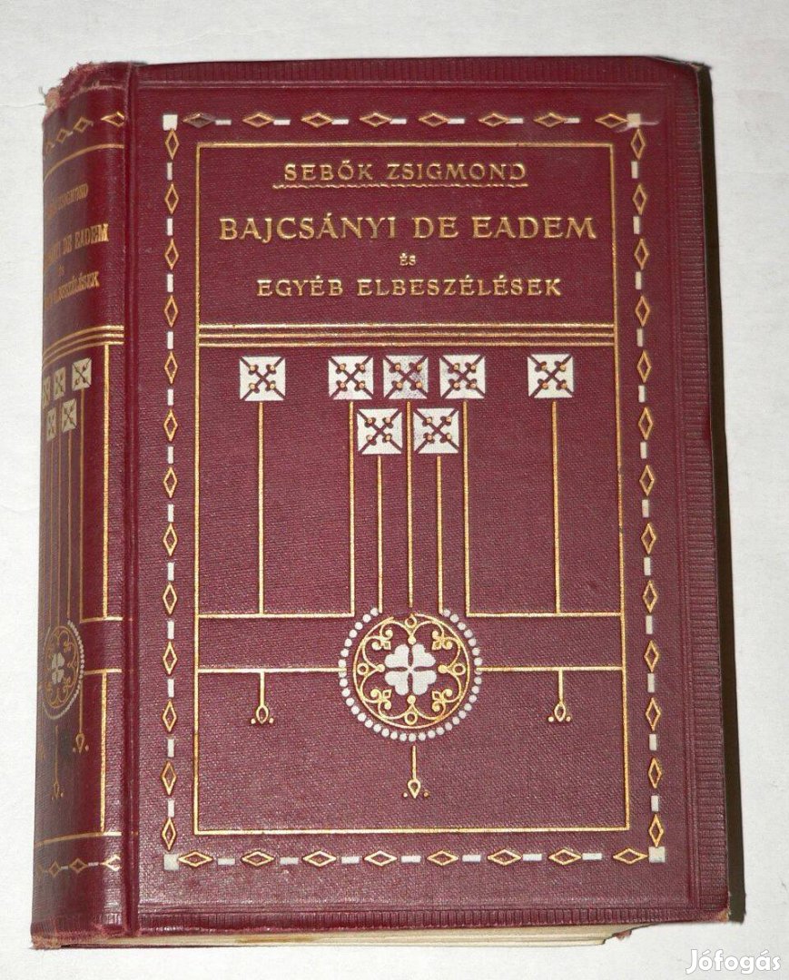 Sebők Zsigmond Bajcsányi de Eadem és egyéb elbeszélések / antik könyv