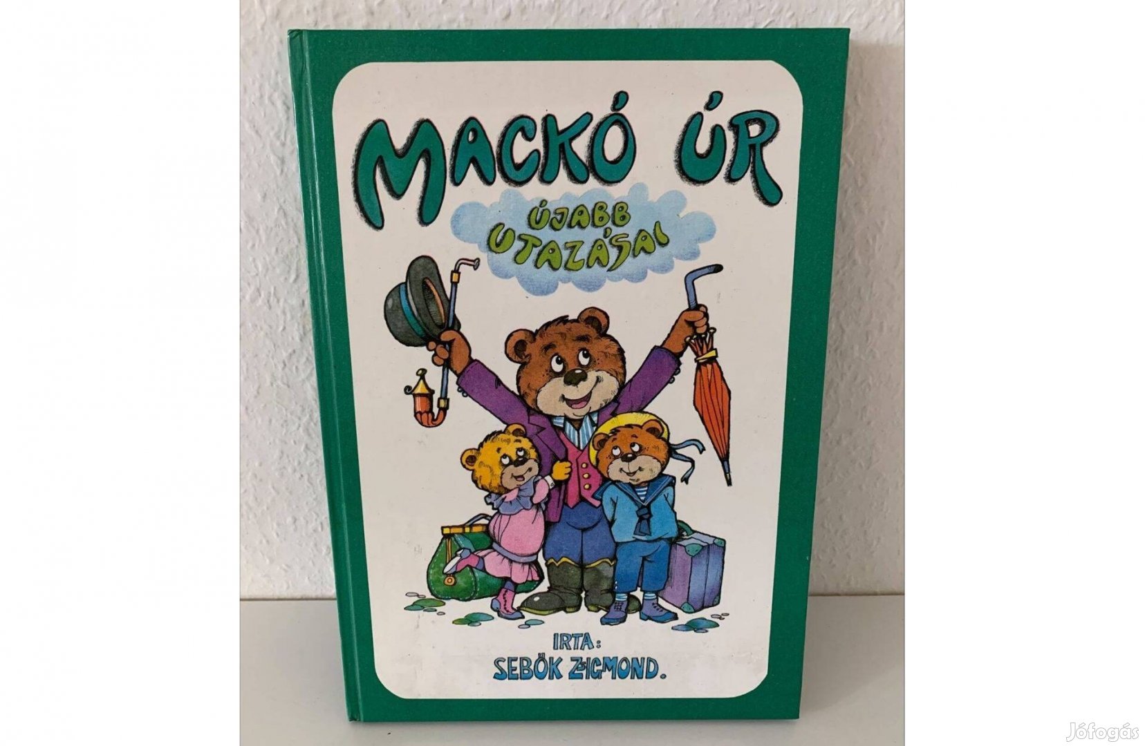 Sebők Zsigmond Mackó úr újabb utazásai retro gyerek könyv