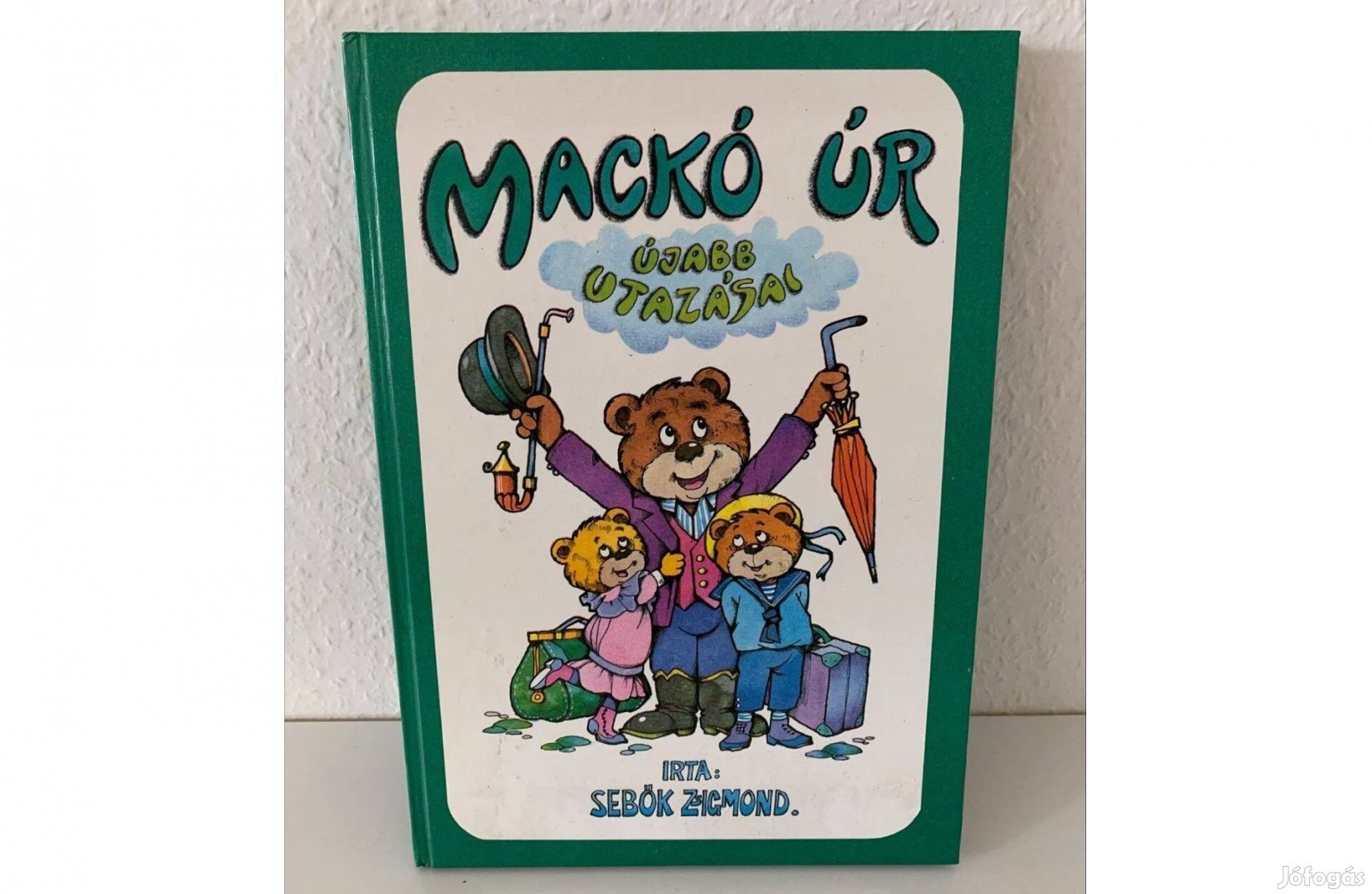 Sebők Zsigmond Mackó úr újabb utazásai retro gyerek könyv